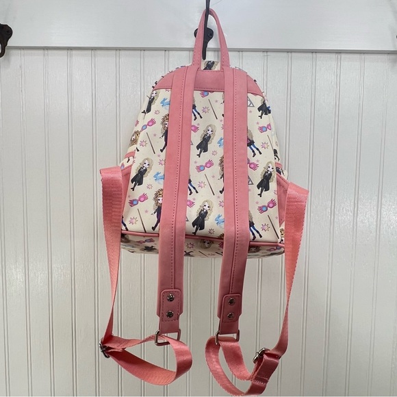 Loungefly Cream and Pink Harry Potter Luna Lovegood Mini Backpack - Picture 2 of 11